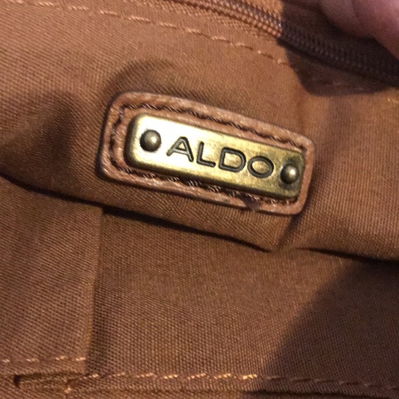 Aldo brown crossbody bag with fringe - Picture 3 of 4